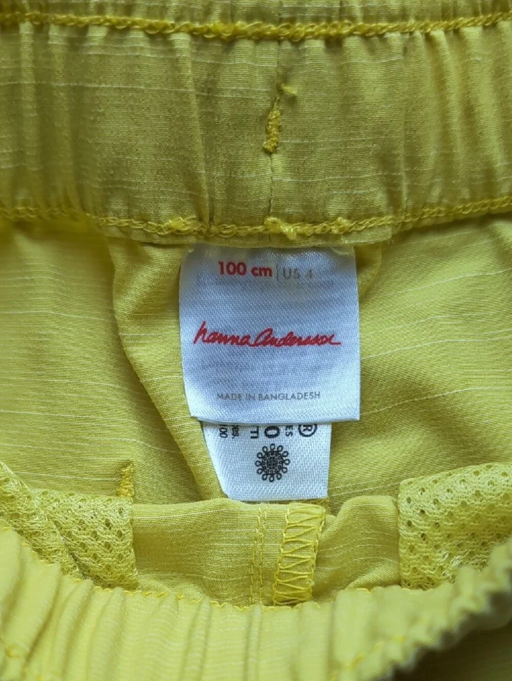 Hanna Andersson Yellow & Pink Tie-Dye Boys Swimsuits